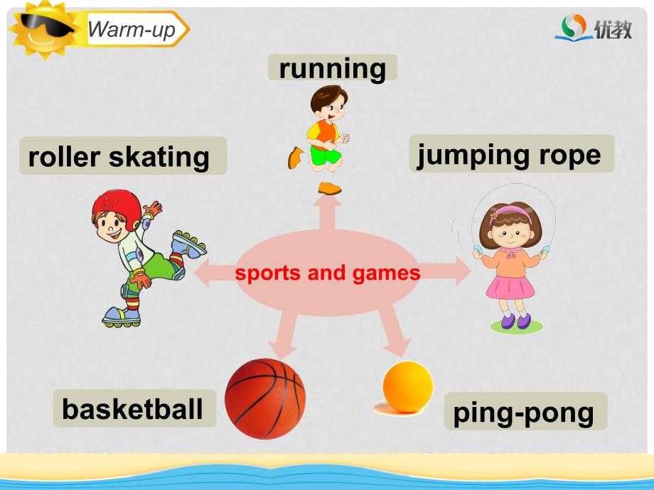 四年级英语上册 Unit 1 Sports and Games（Lesson 2）课件 人教新起点_第2页