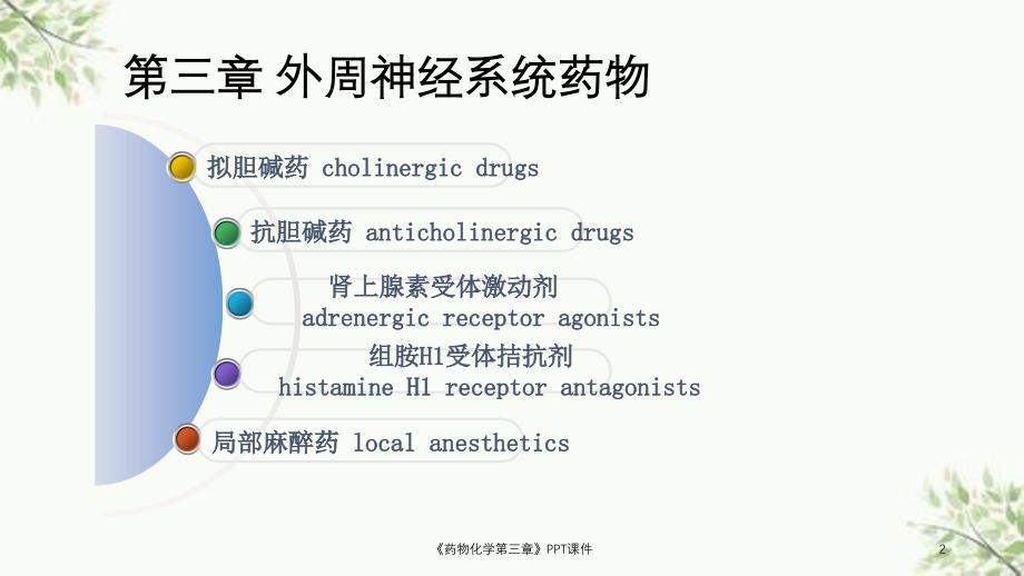 药物化学第三章PPT课件课件_第2页