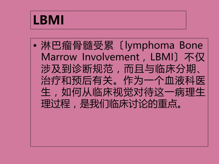 淋巴瘤骨髓受累ppt课件_第2页