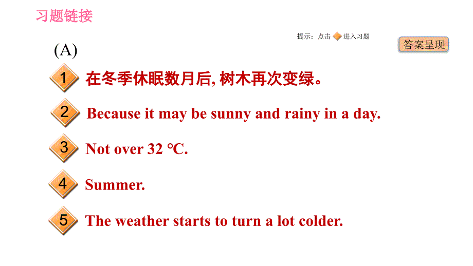 牛津沪教版七年级上册英语习题课件 期末专项训练 专项五　任务型阅读专训_第2页