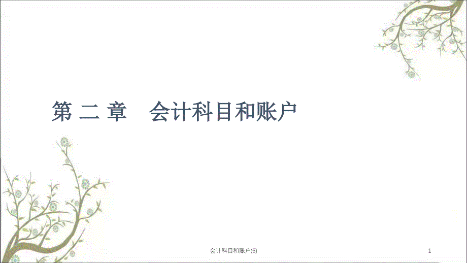 会计科目和账户6课件_第1页