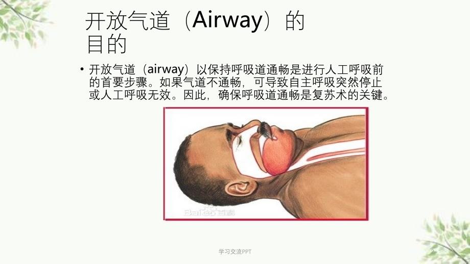 心肺复苏-开放气道课件_第2页