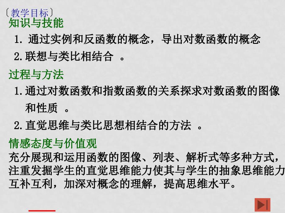 高一－高二数学区级公开课或者评高级职称所用课件4.62对数函数的图像与性质_第3页