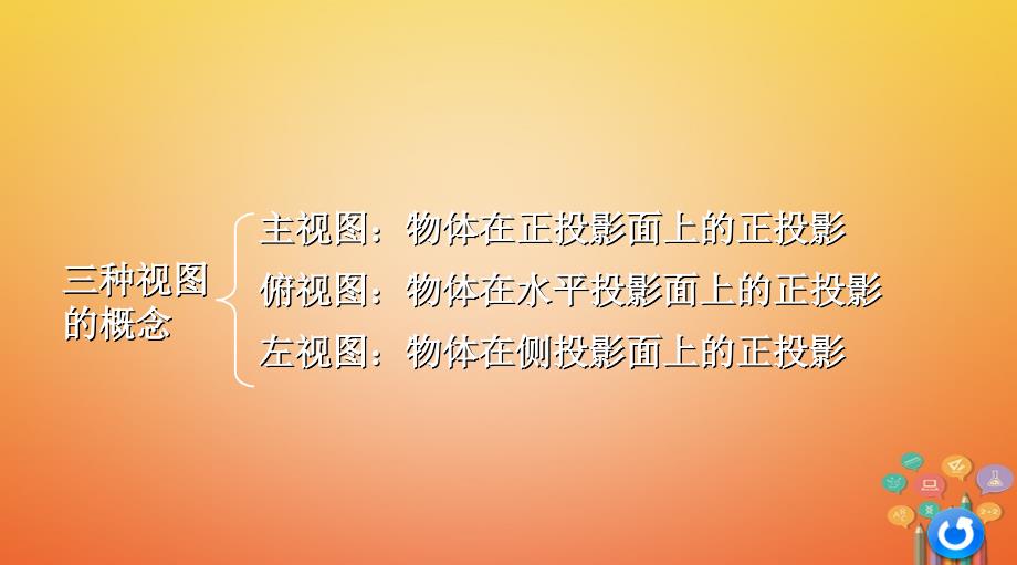 浙江省2018年中考数学复习 第一部分 考点研究 第七单元 图形的变化 第29课时 视图与投影课件_第4页