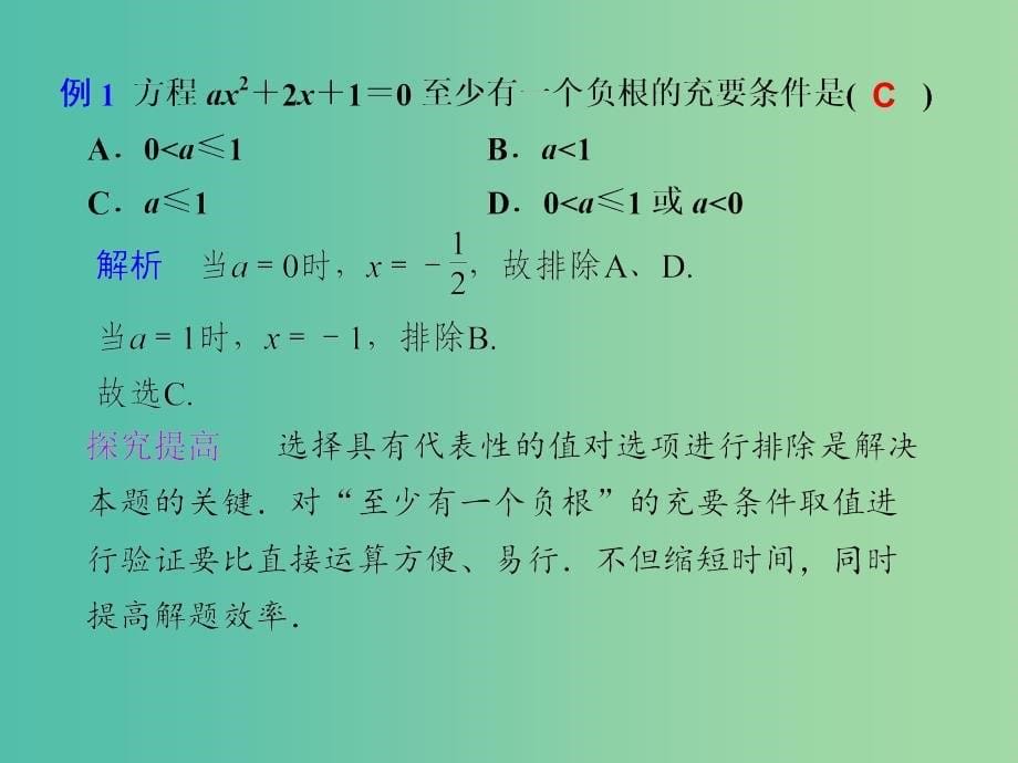 2019高考数学一轮复习 选择题巧解 专题01 排除法课件.ppt_第5页