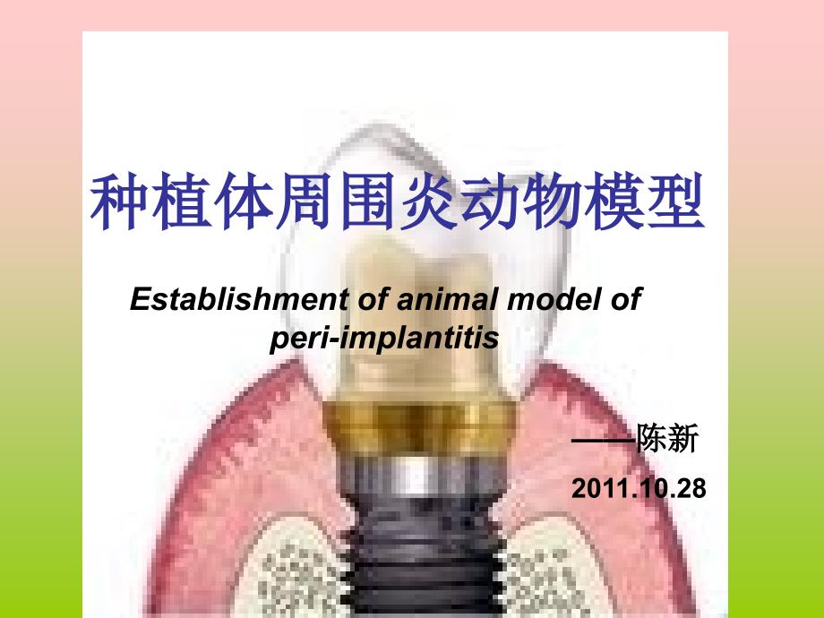 种植体周围炎动物模型建立_第1页