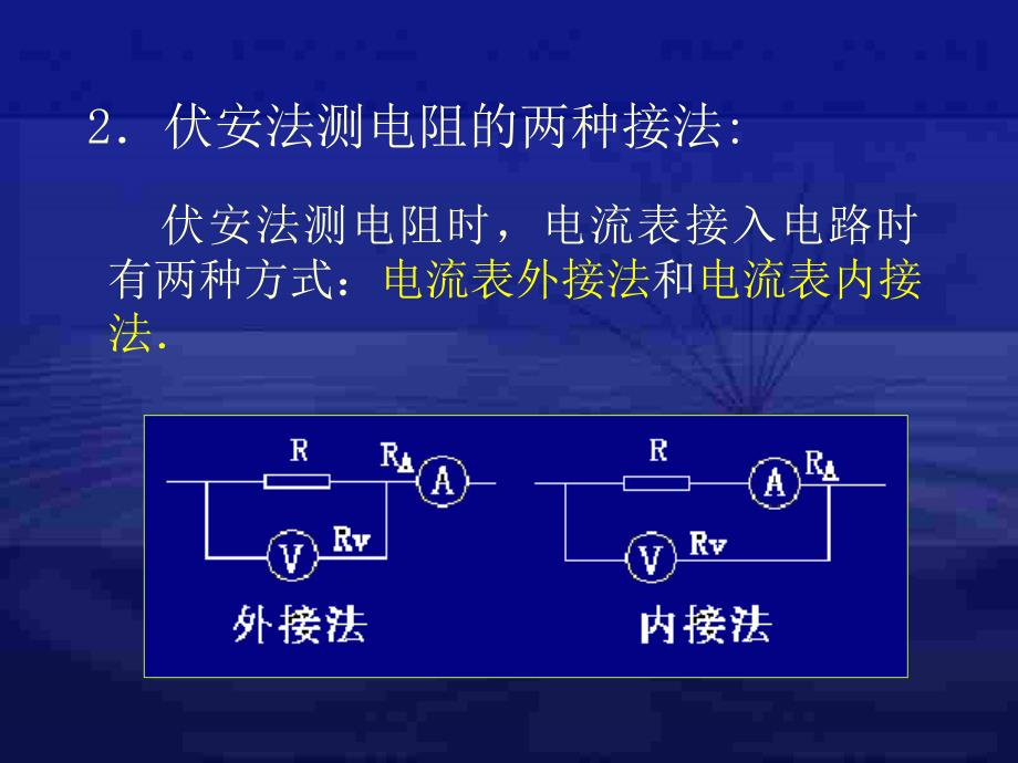 高二物理下学期电阻的测量_第3页