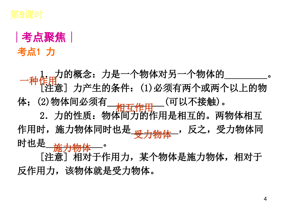 中考物理复习第四单元剖析ppt课件_第4页