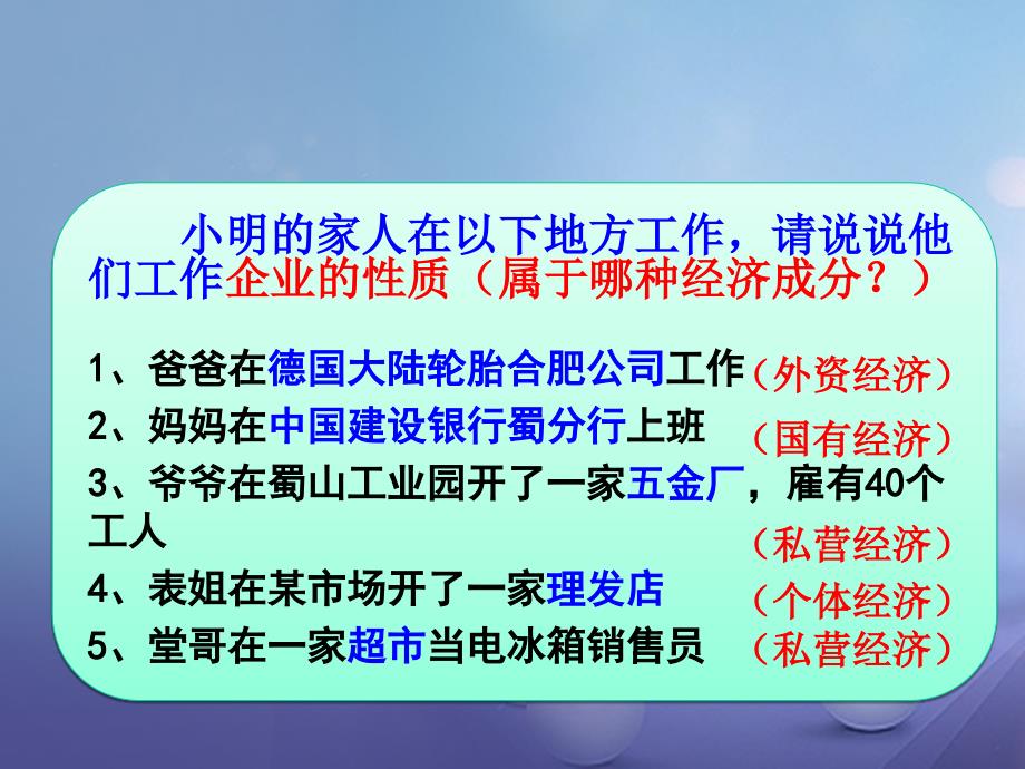 九年级政治全册第一单元认识国情了解制度1.2富有活力的经济制度课件粤教版_第3页