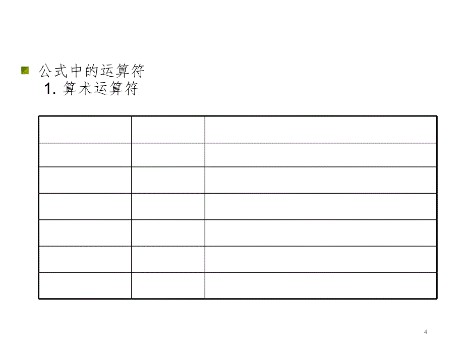 WPS表格培训资料课堂PPT_第4页