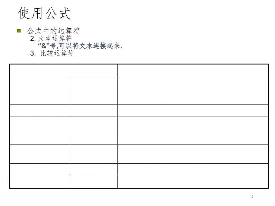 WPS表格培训资料课堂PPT_第5页