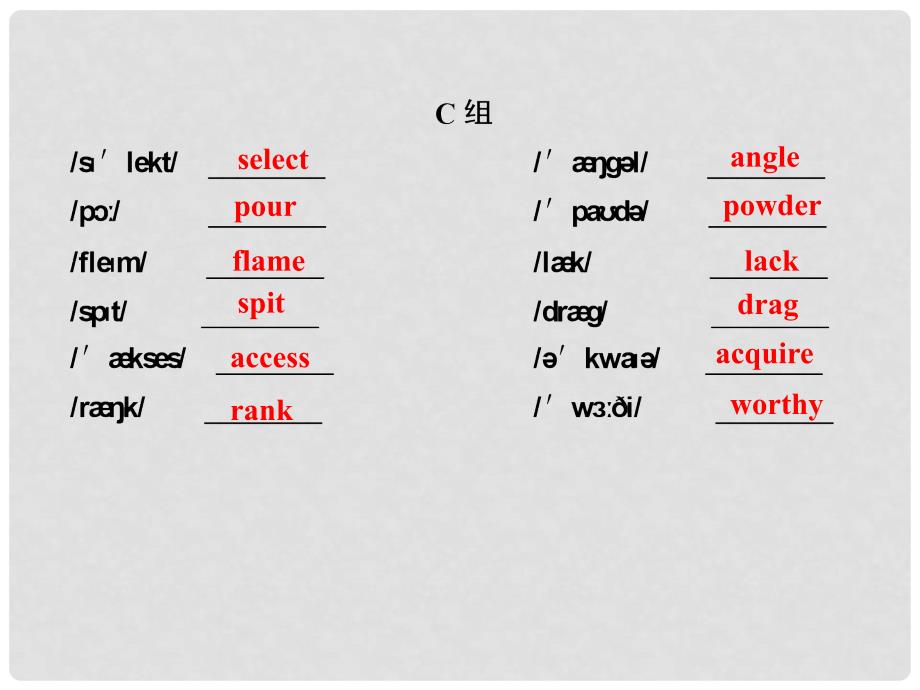 高中英语 Unit 15 Learning Vocabulary Breakthrough课件 北师大版必修5_第3页