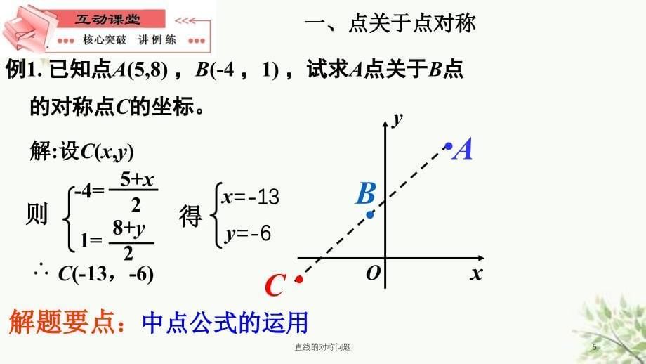 直线的对称问题课件_第5页