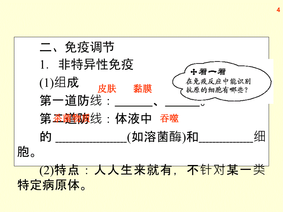 高三生物复习通用课件免疫调节_第4页