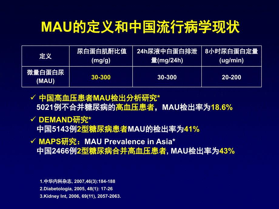 高血压与糖尿病患者MAU的筛查与干预_第2页