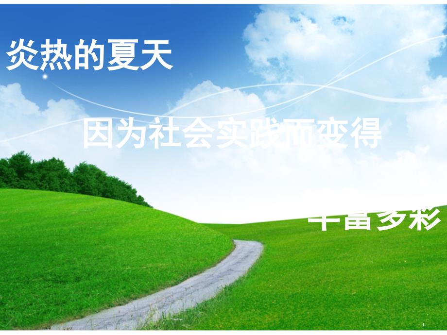 社会实践展示.PPT_第1页