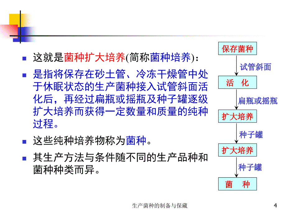 生产菌种的制备与保藏课件_第4页