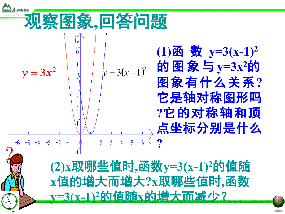 青岛版九年级5.6二次函数yax2bxc的图象和性质最新.ppt_第3页