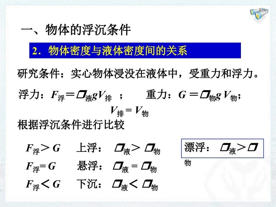 物体的浮沉条件及应用_第5页