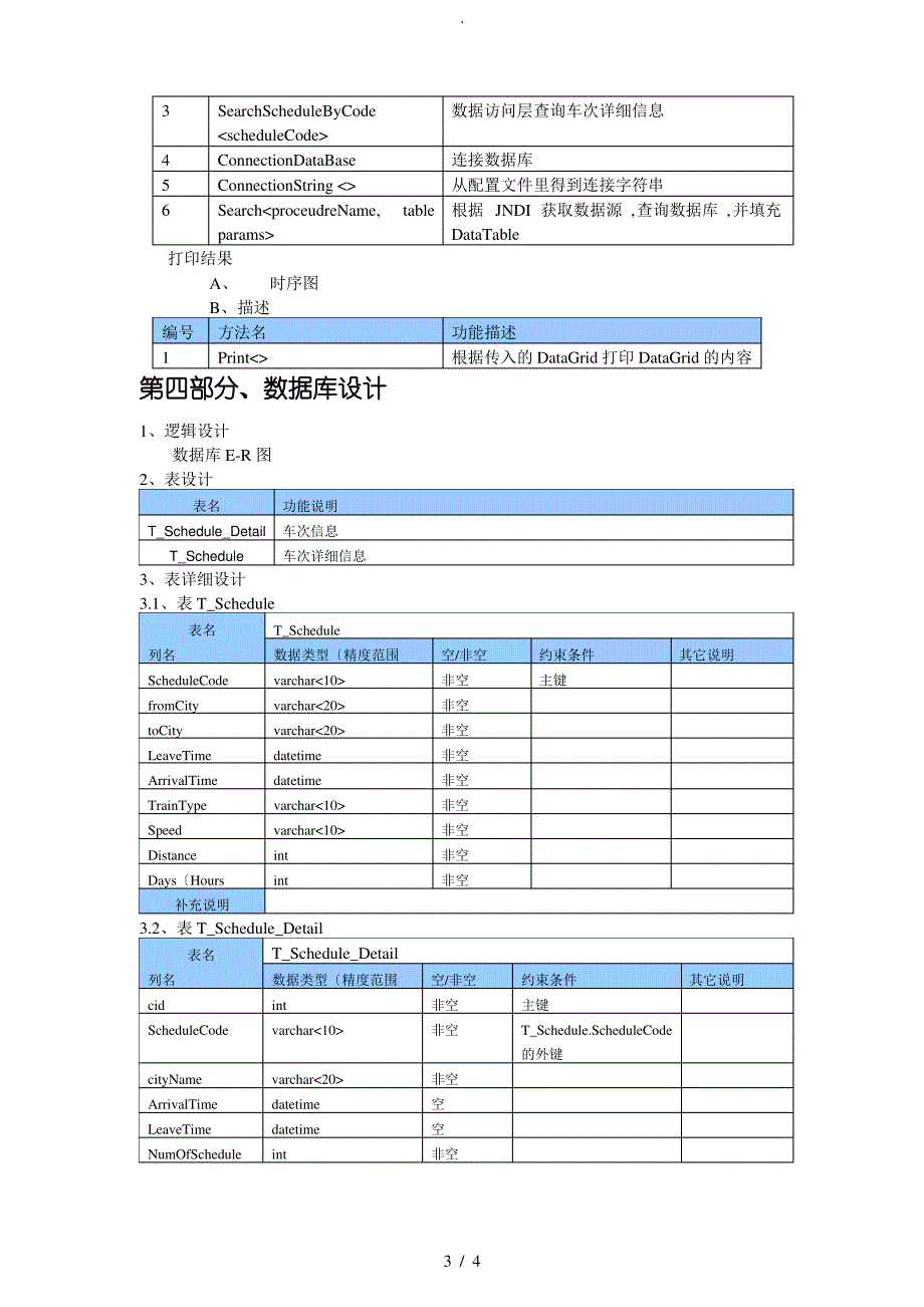 JAVAEE课程设计__铁路旅行时刻表查询系统设计说明书_第3页