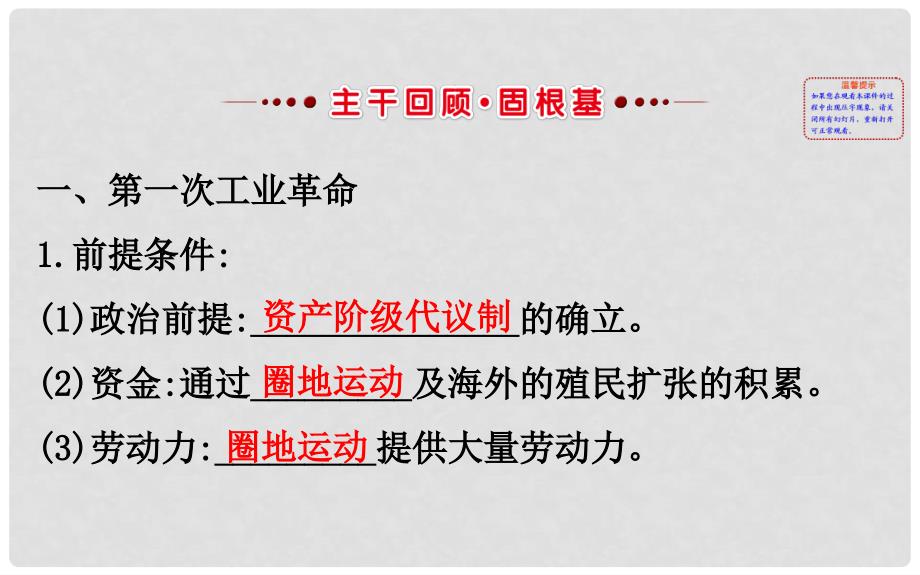 高考历史一轮复习 专题十一 走向世界的资本主义市场 11.20“蒸汽”的力量及走向整体的世界课件 人民版_第2页