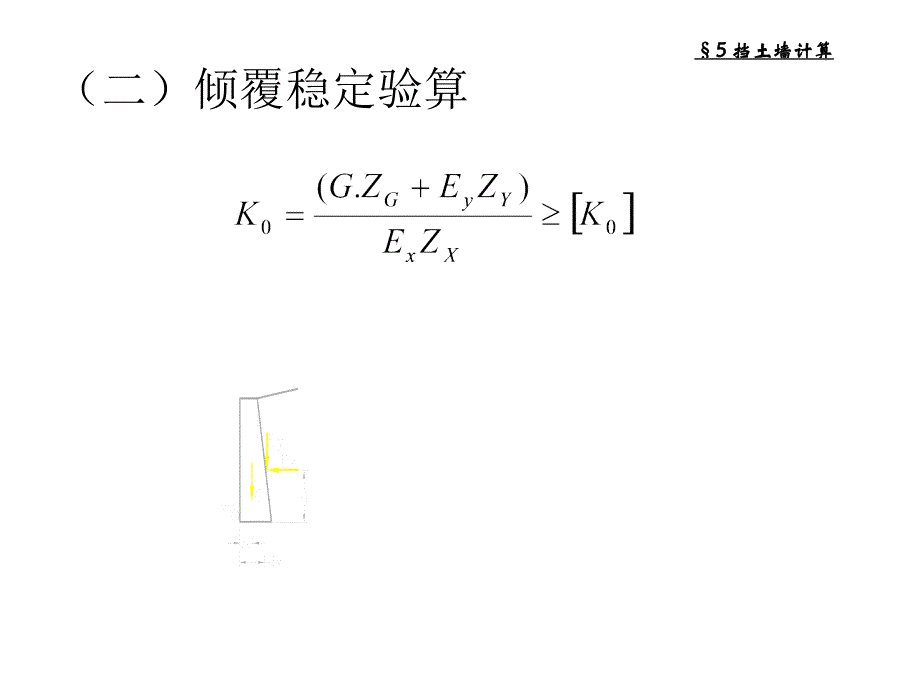 挡土墙计算PPT课件_第4页