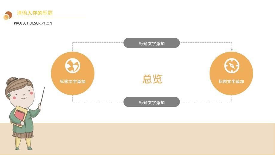 百姓视角简约卡通风新教师培训通用模板PPT课件_第5页