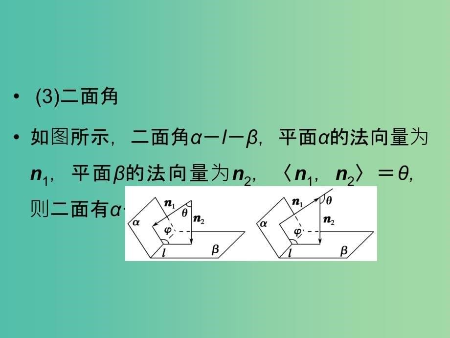 高考数学二轮复习 专题4.3 立体几何中的向量方法课件 理.ppt_第5页