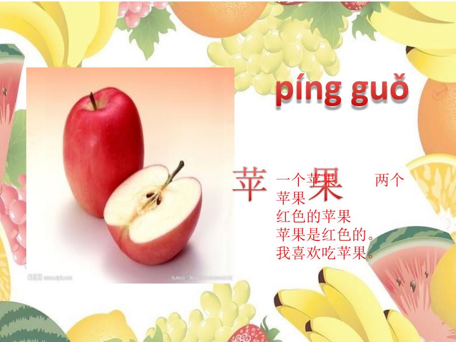 对外汉语水果词汇教学.ppt_第3页