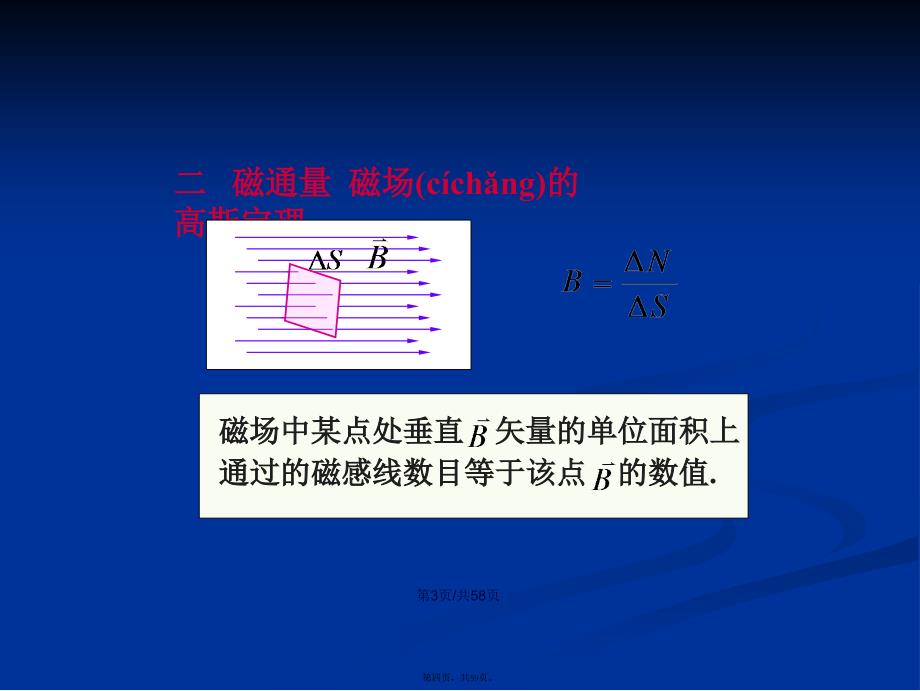 磁场的高斯定理学习教案_第4页