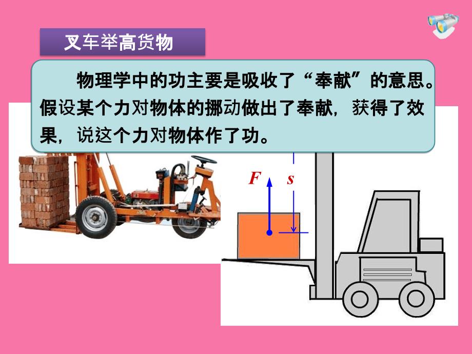 人教版八年级下册物理第十一章功和机械能第一节功ppt课件_第3页