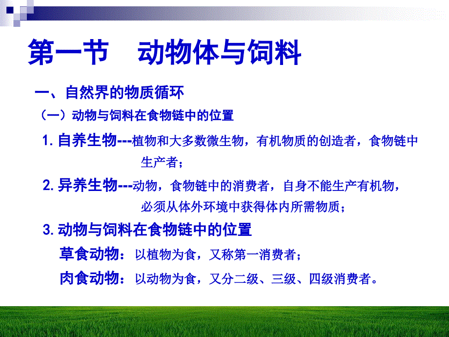 动物营养学课件：动物与饲料的化学组成_第2页