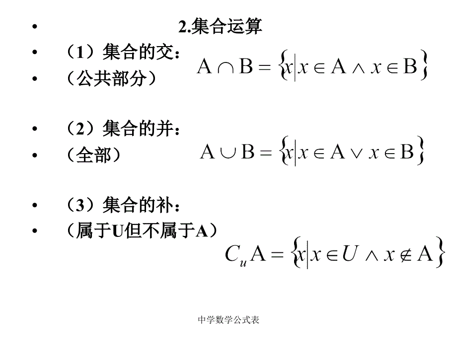 中学数学公式表课件_第2页