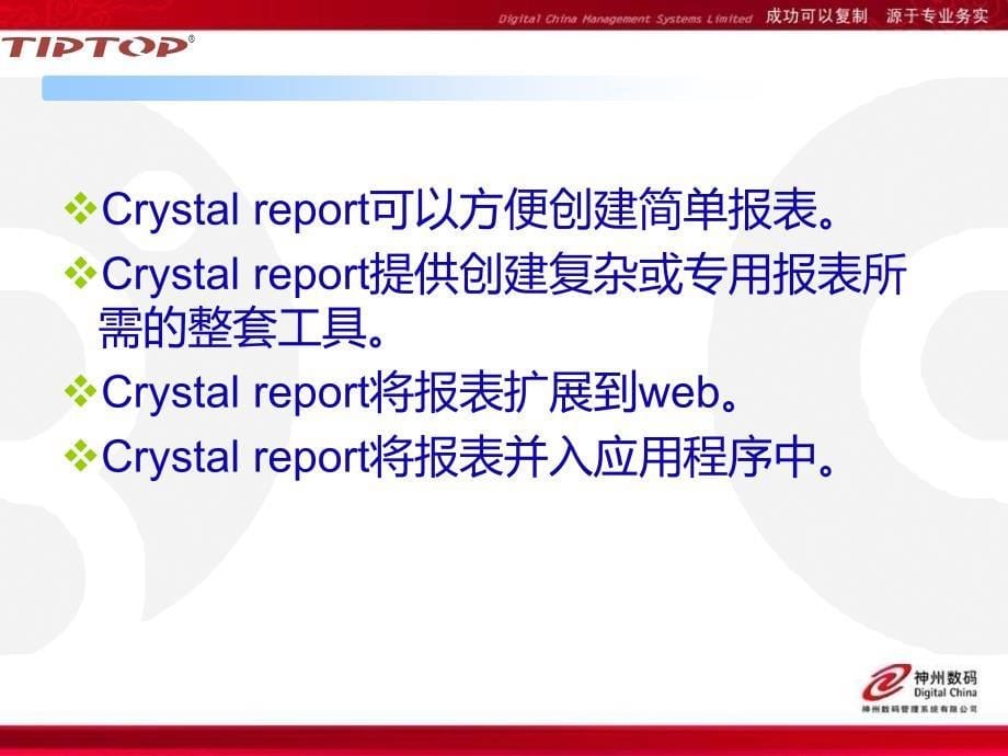 水晶报表培训神州数码_第5页