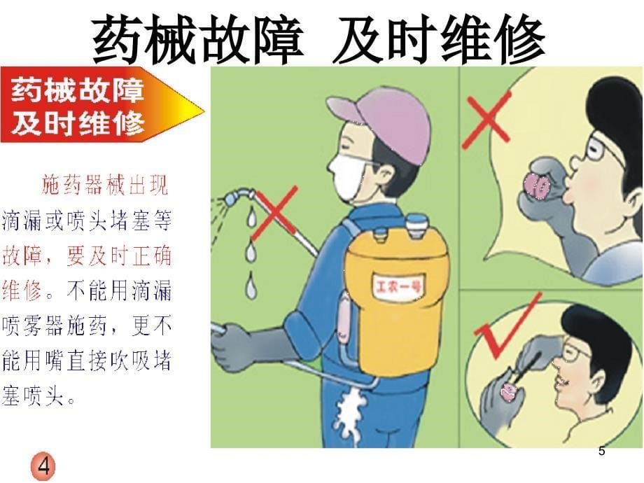 安全科学使用农药知识图解课件_第5页