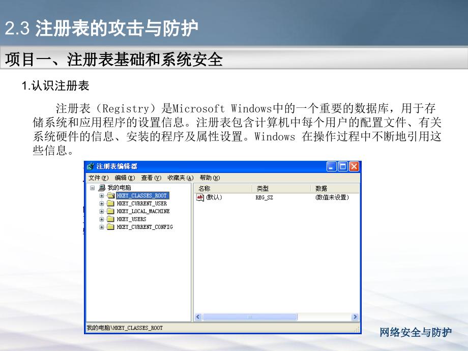 注册表的入侵与防护_第4页