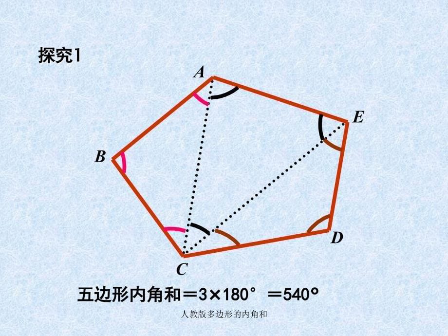 人教版多边形的内角和课件_第5页