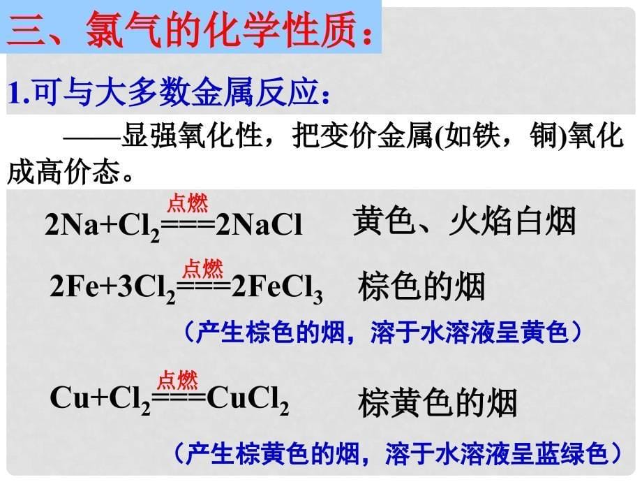 四川省成都市高中化学 专题 氯气的实验室制法课件 新人教版必修1_第5页