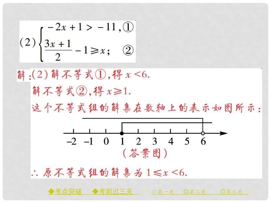 七年级数学下册 9 不等式与不等式组章末考点复习与小结课件 （新版）新人教版_第5页