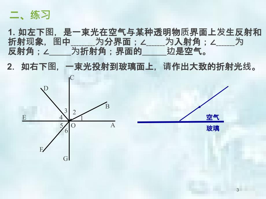 河南省洛阳市高中物理第十三章光13.1光的反射和折射优质课件新人教版选修34_第3页