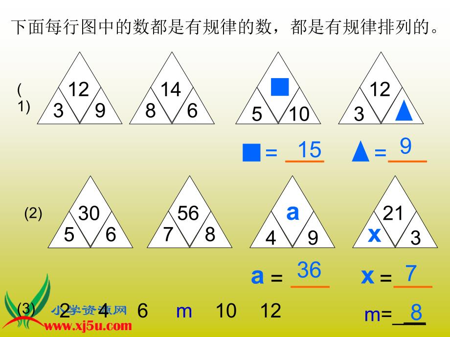 冀教版四年级数学下册用字母表示数_第3页