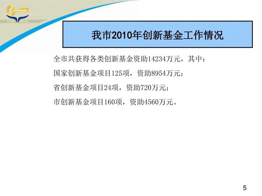 科技型中小企业技术创新基金项目申报培训会_第5页