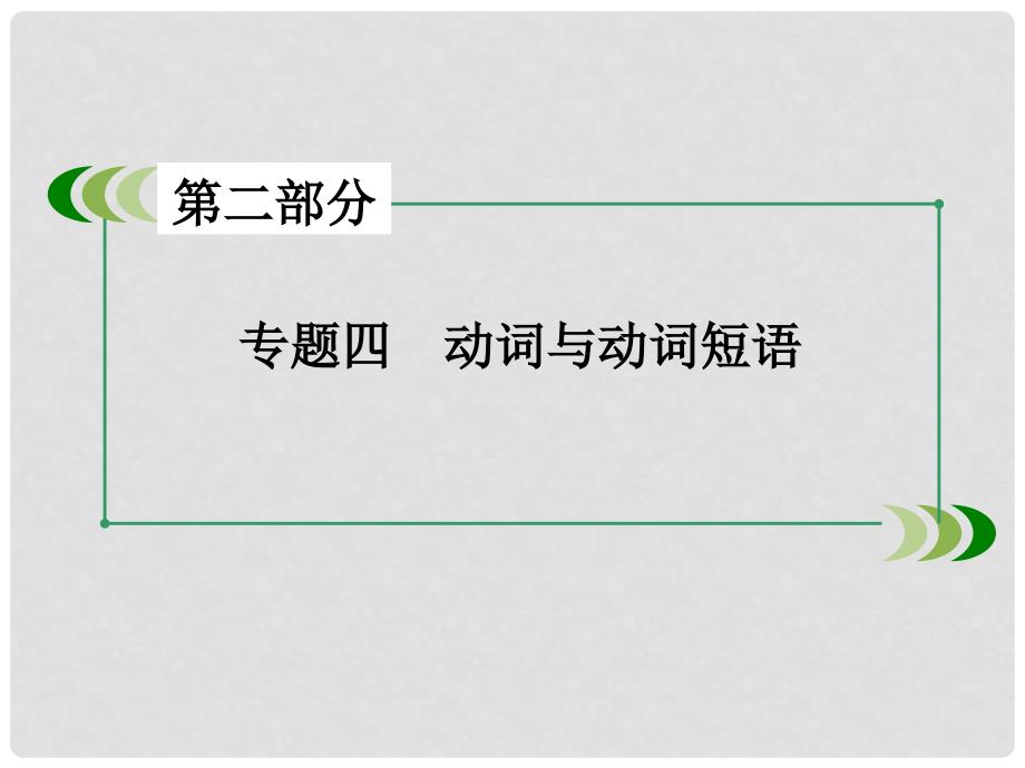 高考英语一轮复习 专题4 动词与动词短语_第3页