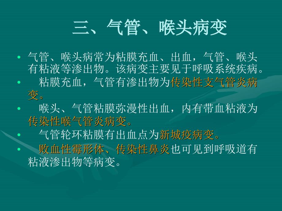 养鸡培训资料：鸡常见病变的鉴别诊断_第4页