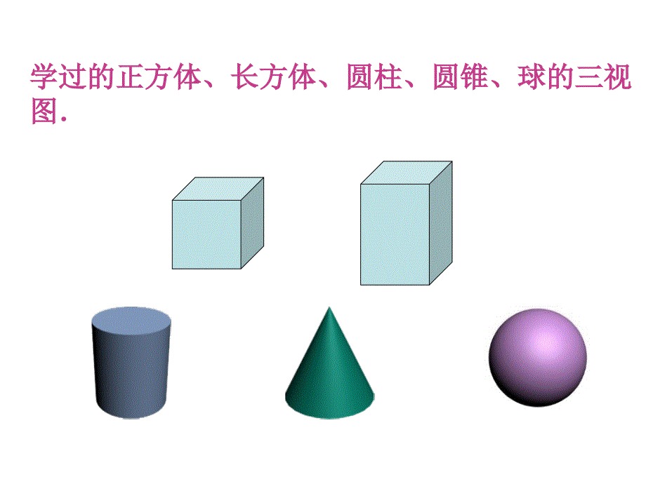 121-2空间几何体的三视图_第4页