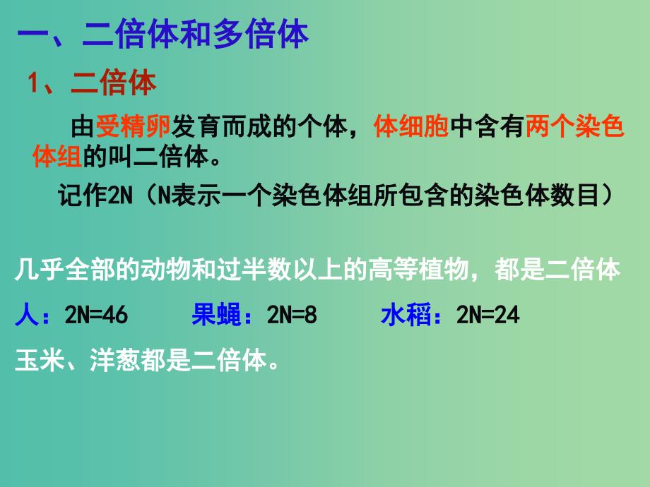 山东省沂水县高中生物第五章基因突变及其他变异5.2染色体变异第二课时课件新人教版必修2 .ppt_第2页