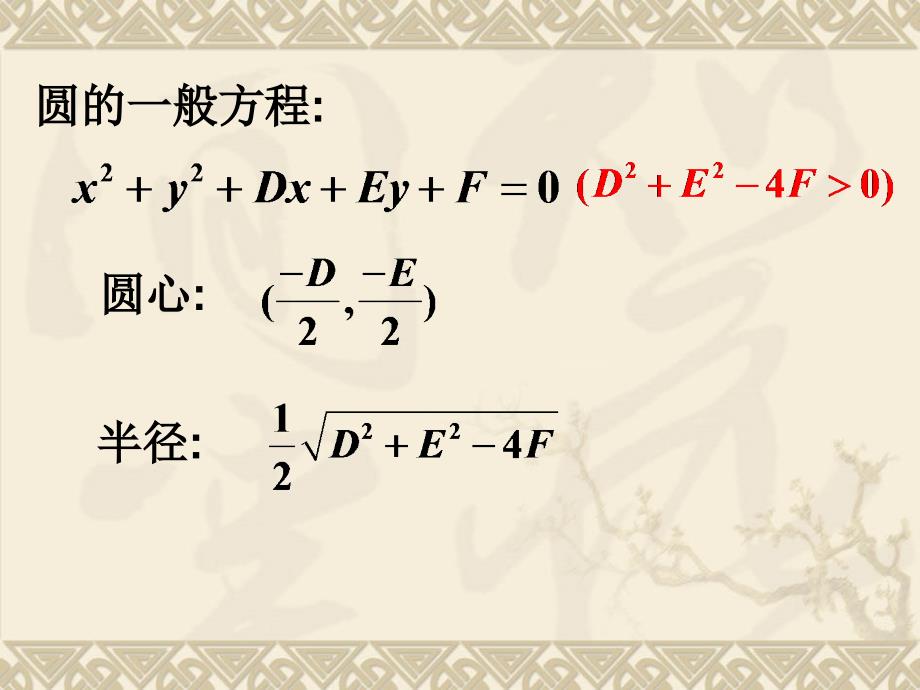 高中数学必修14.1.2圆的一般方程_第4页