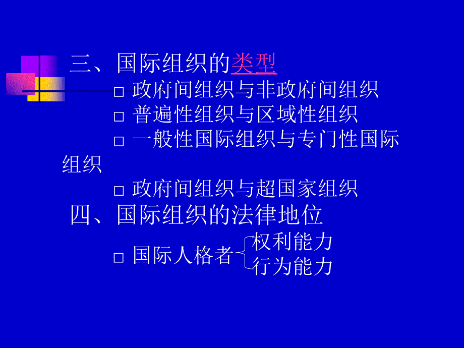 十一章节国际组织法_第4页