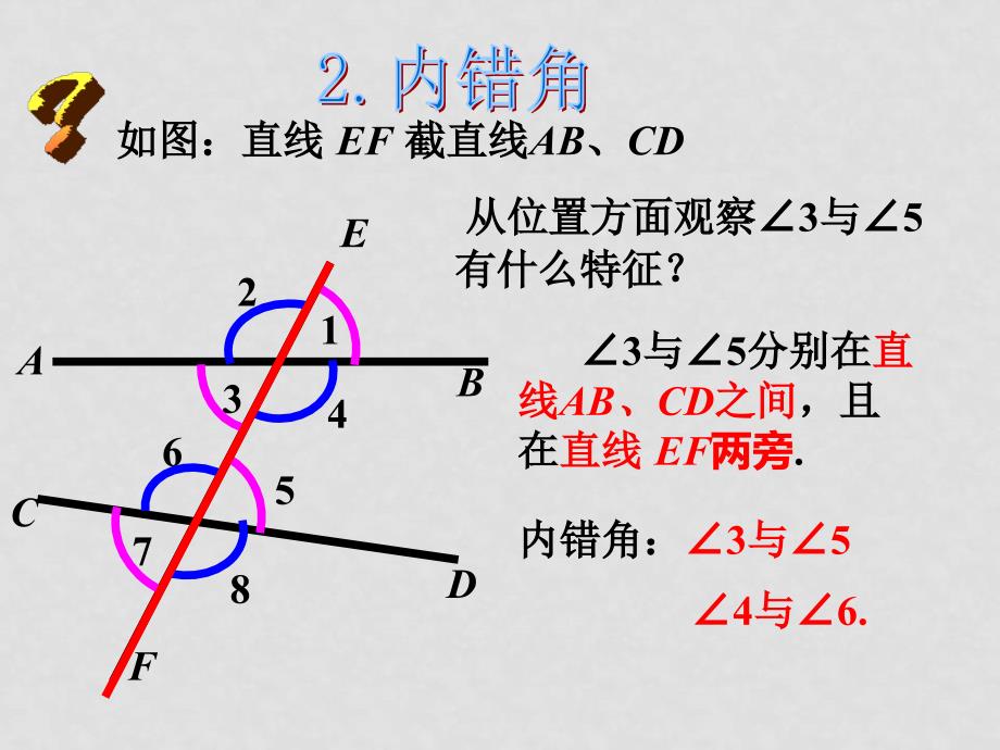 七年级数学下册 10.1同位角课件1_第4页