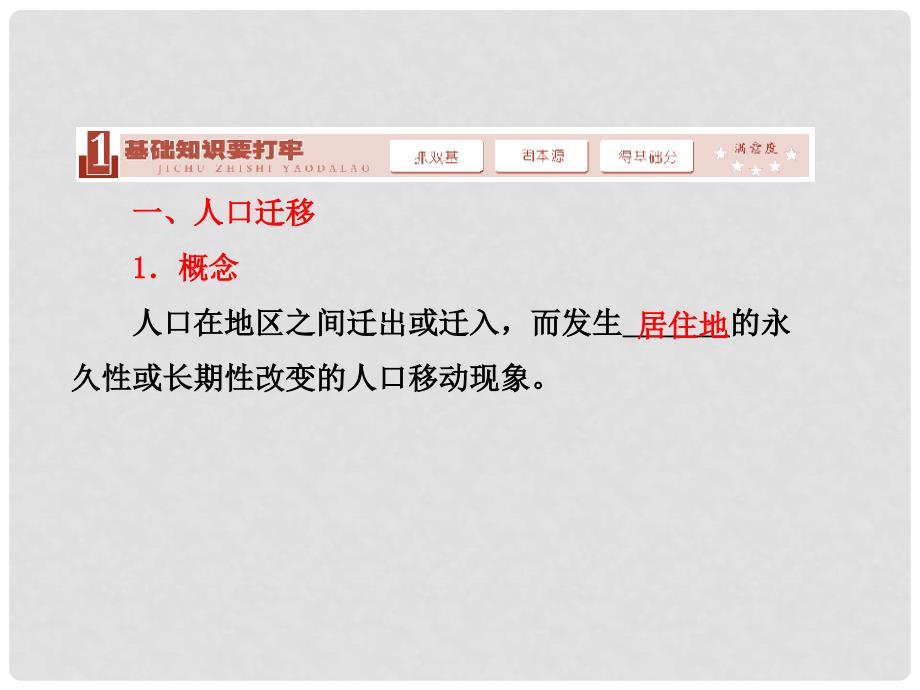 高考地理一轮复习 5.2 人口迁移与人口流动课件 鲁教版必修2_第2页